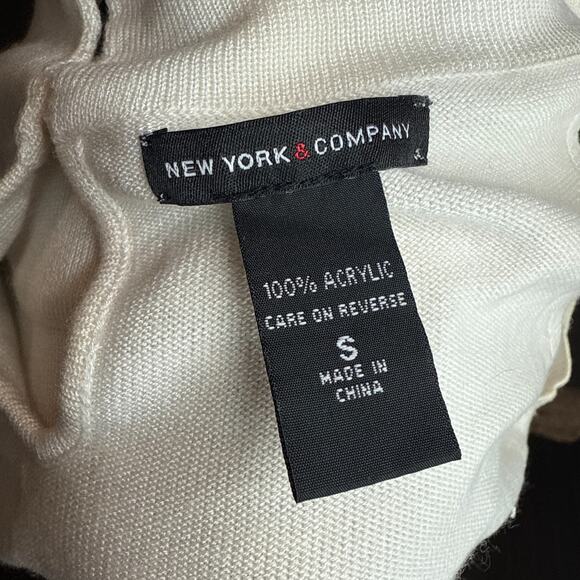 New York & Company Women’s Small Sleeveless Knit Tank Top Gradient Ombre Brown - Picture 5 of 8